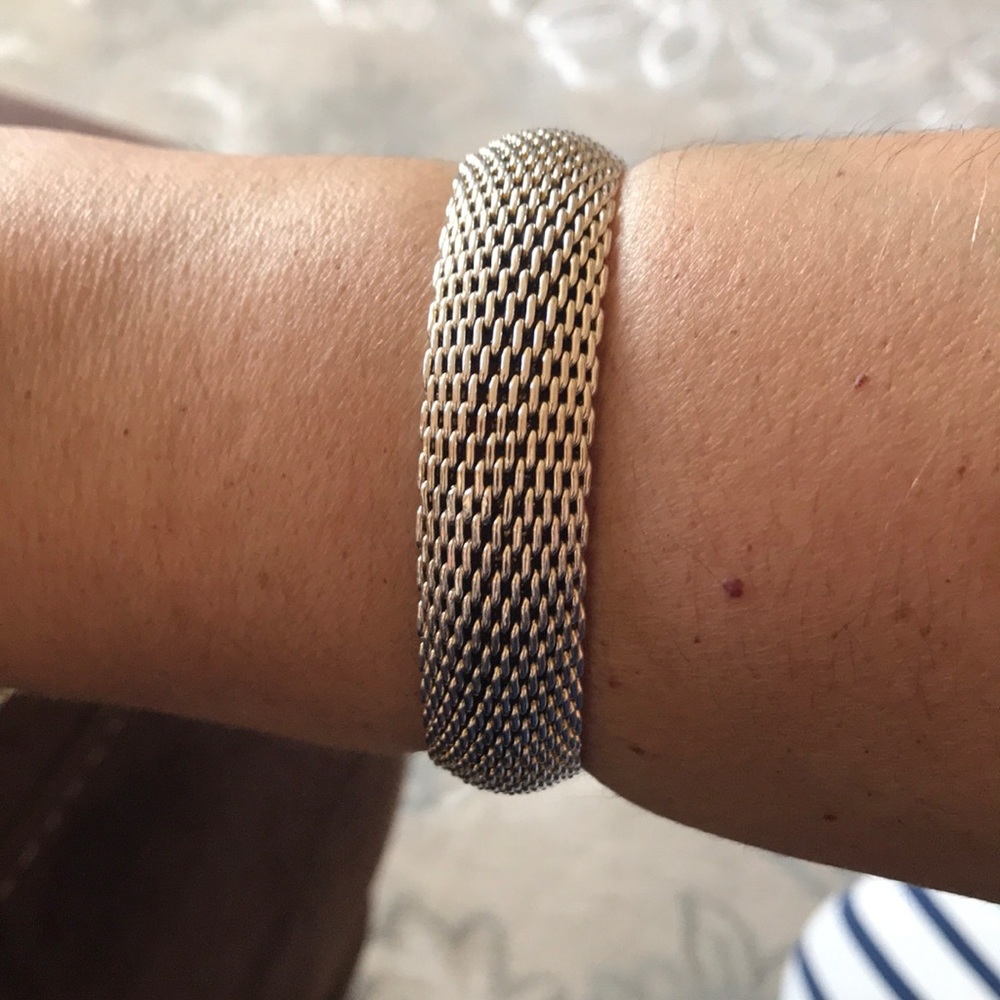 14 k gold plated bangle